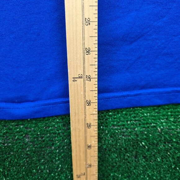 Under Armour Tshirt Mens Large Blue Short Sleeve HeatGear‎ Workout Performance - Picture 5 of 7